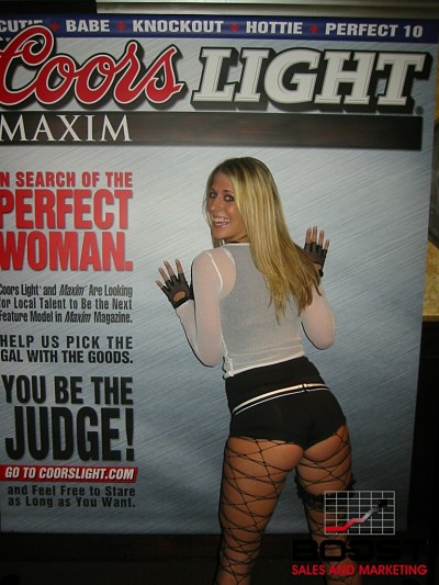 Sexy Coors Light Maxim Girl Search she has a perfect teen ass that would