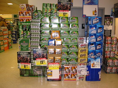 beer displays