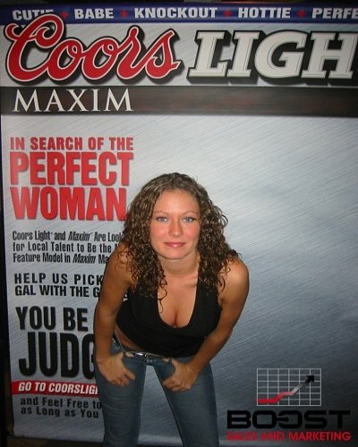 Sexy Coors Light Maxim Girl Search