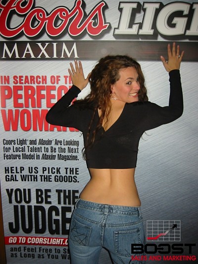 Sexy Coors Light Maxim Girl Search