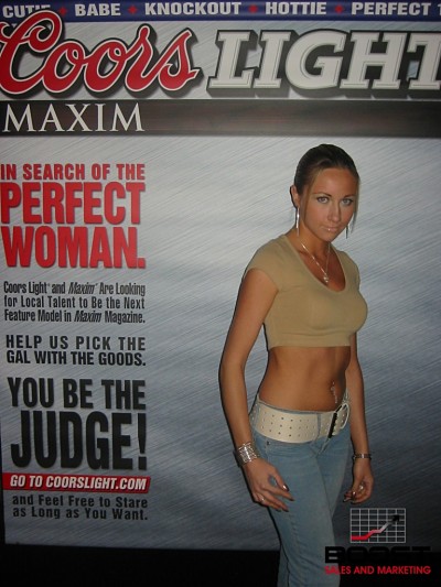 Sexy Coors Light Maxim Girl Search