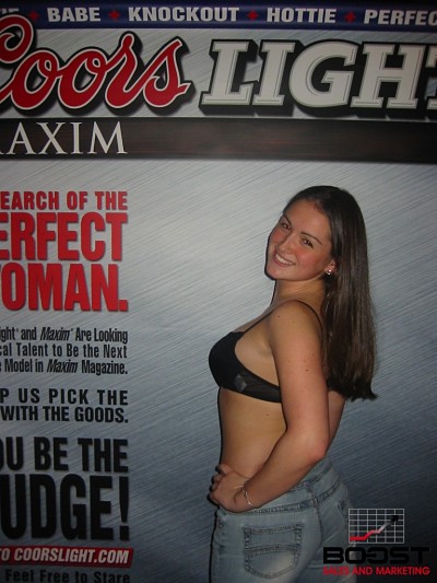 Sexy Coors Light Maxim Girl Search