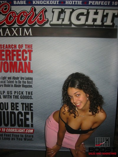 Sexy Coors Light Maxim Girl Search