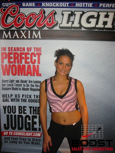 Sexy Coors Light Maxim Girl Search