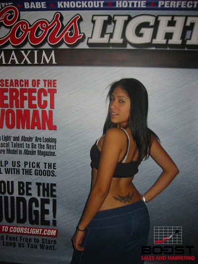 Sexy Coors Light Maxim Girl Search