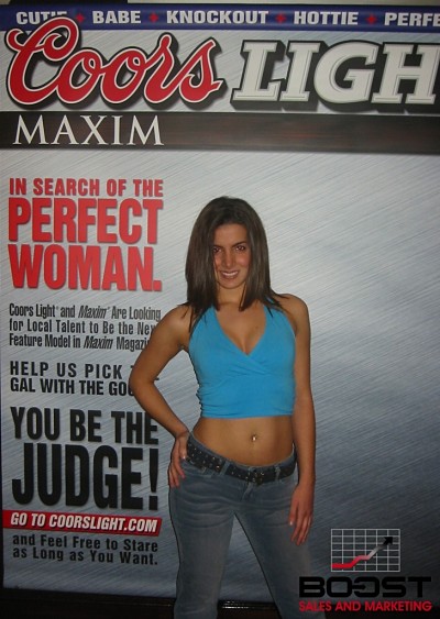 Sexy Coors Light Maxim Girl Search