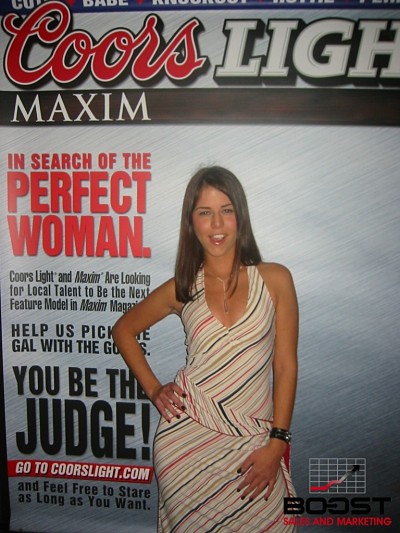 Sexy Coors Light Maxim Girl Search