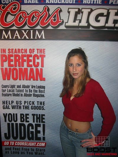 Sexy Coors Light Maxim Girl Search