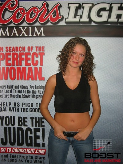 Sexy Coors Light Maxim Girl Search