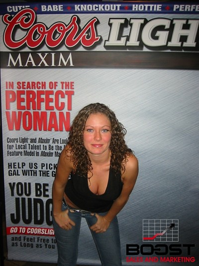 Sexy Coors Light Maxim Girl Search