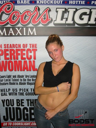 Sexy Coors Light Maxim Girl Search