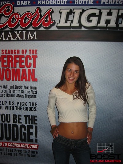 Sexy Coors Light Maxim Girl Search