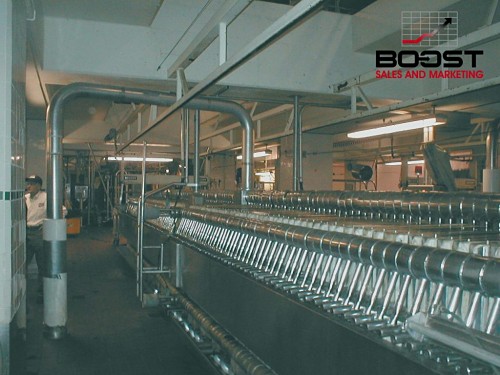 Coors brewery making Coors light filtering process