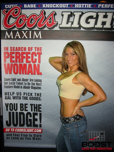 Sexy Coors Light Maxim Girl Search