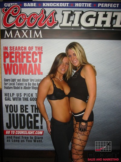 Sexy Coors Light Maxim Girl Search