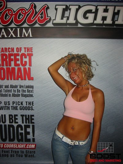 Sexy Coors Light Maxim Girl Search models