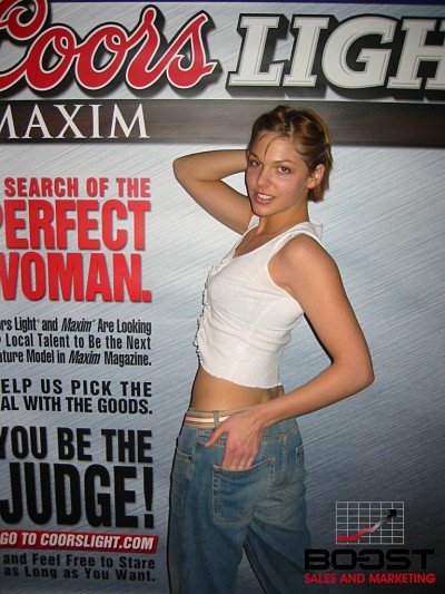 Sexy Coors Light Maxim Girl Search