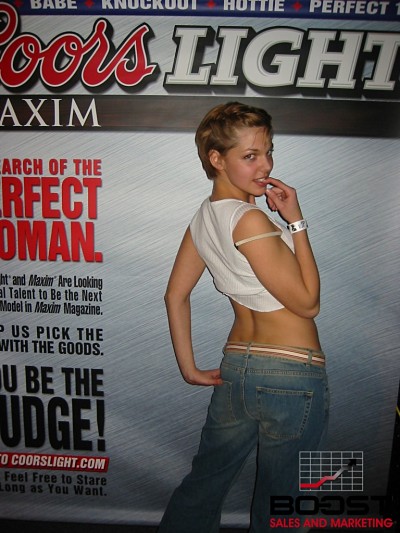Blonde Sexy CoorsLight Model trying out for Maxim magazine Girl Search - hot amatuer girl with a cute ass wearing jeans and a low cut shirt Blonde Sexy CoorsLight Model trying out for Maxim magazine Girl Search - hot amatuer girl with a cute ass wearing jeans and a low cut shirt