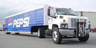 Pepsi Bottling Delivery Truck