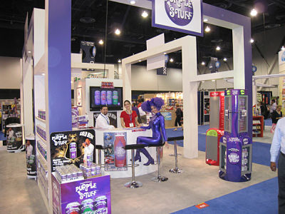 Purple Stuff at the Nacs Tradeshow Marketing Secrets to Boost your Tradeshow Return on Investment