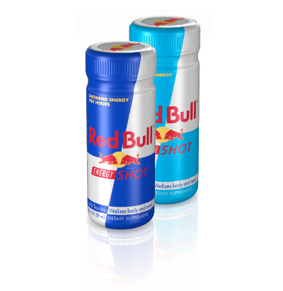 Red Bull energy shots